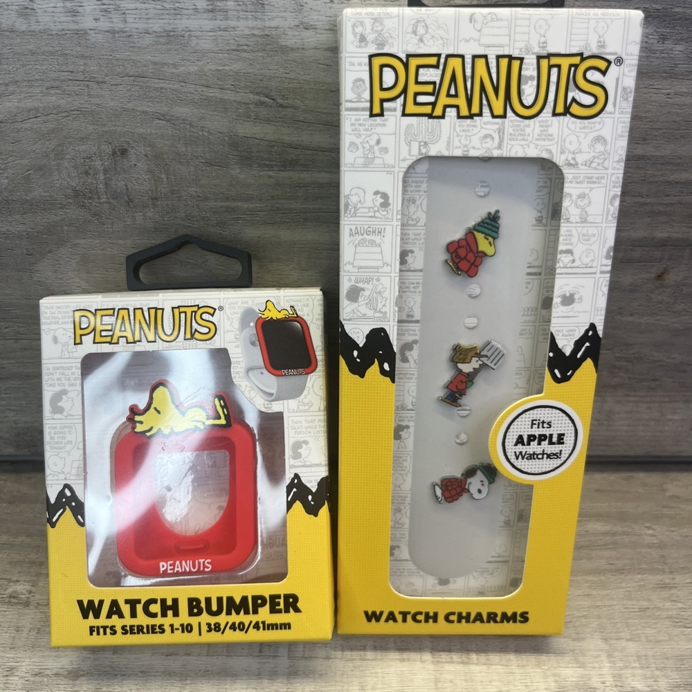 PEANUTS Woodstock on Snoopys Doghouse Apple Watch Bumper Case Charms Series 1-10